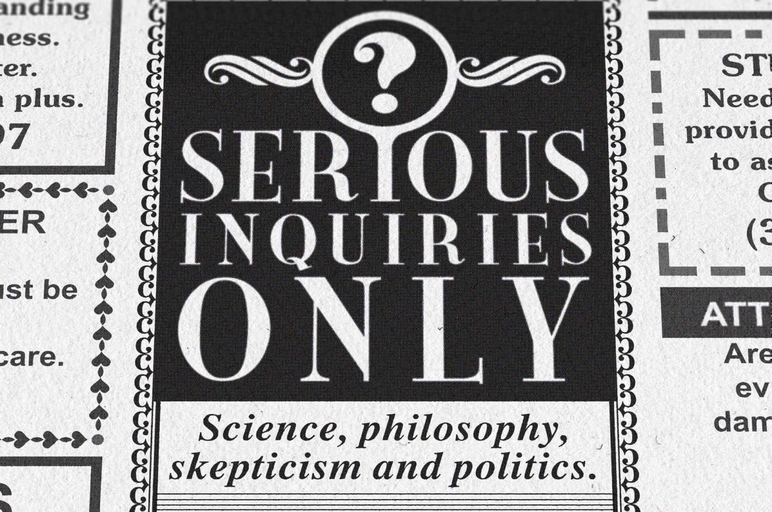 Serious Inquiries Only